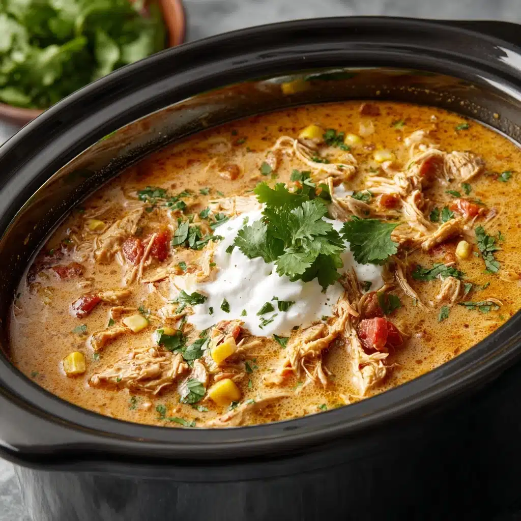 Slow Cooker Mexican Chicken Corn Chowder Recipe - Recipe Image
