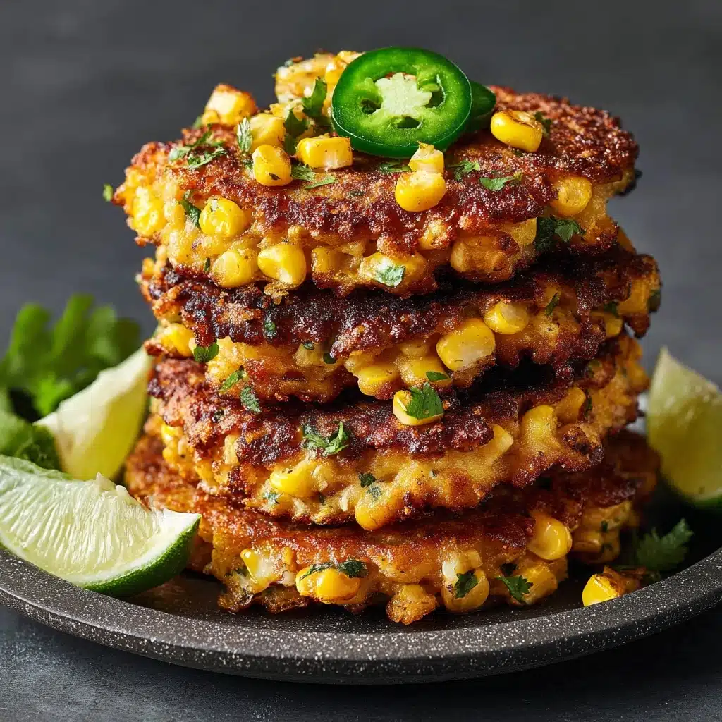 Mexican Corn Cakes with Jalapeño & Lime Recipe - Recipe Image