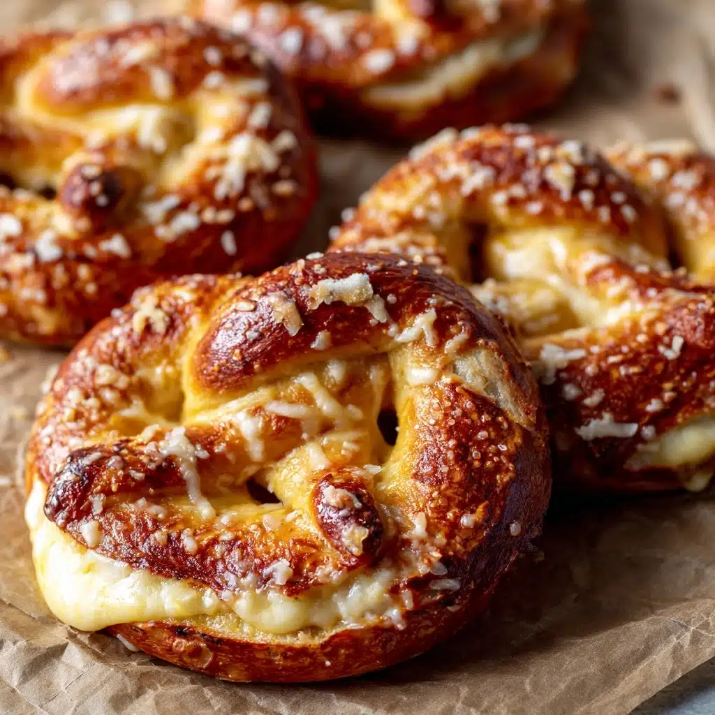 Cheese-Stuffed Pretzels Recipe - Recipe Image