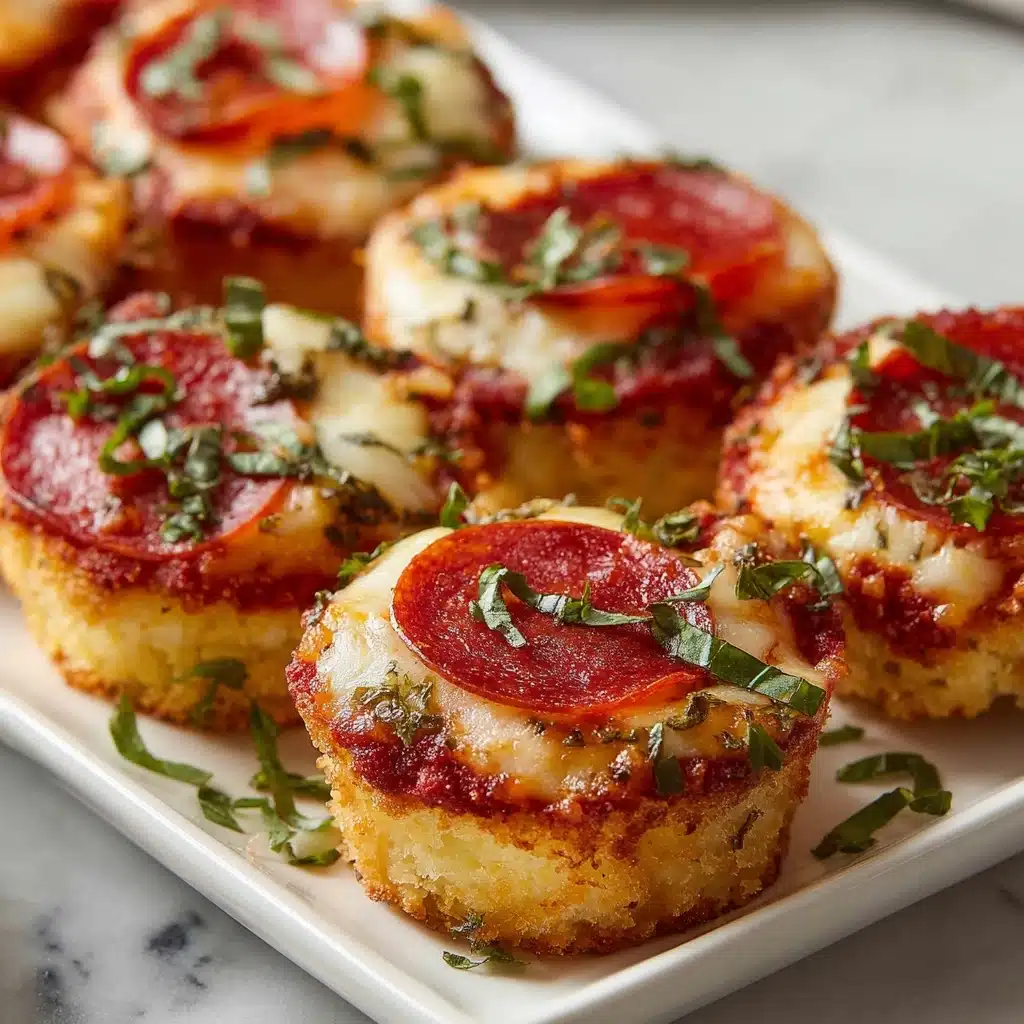 Deep Dish Pizza Cupcakes Recipe - Recipe Image