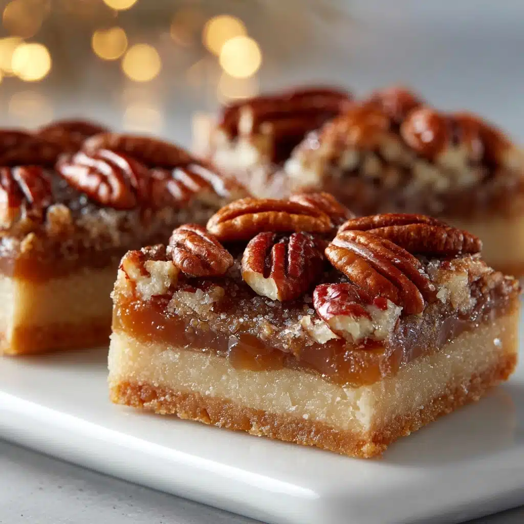 Easy Pecan Pie Bars Recipe - Recipe Image