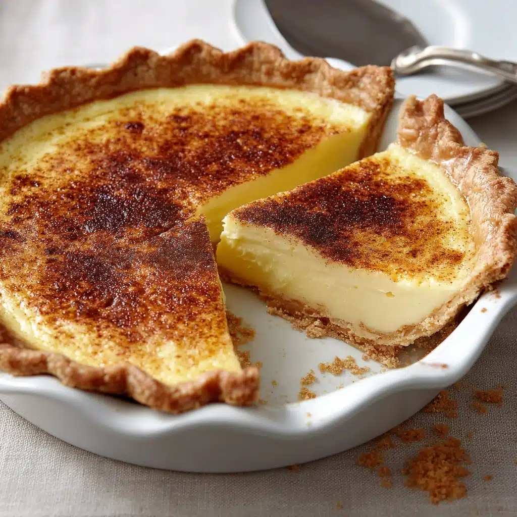 Classic Vanilla Custard Pie Recipe - Recipe Image