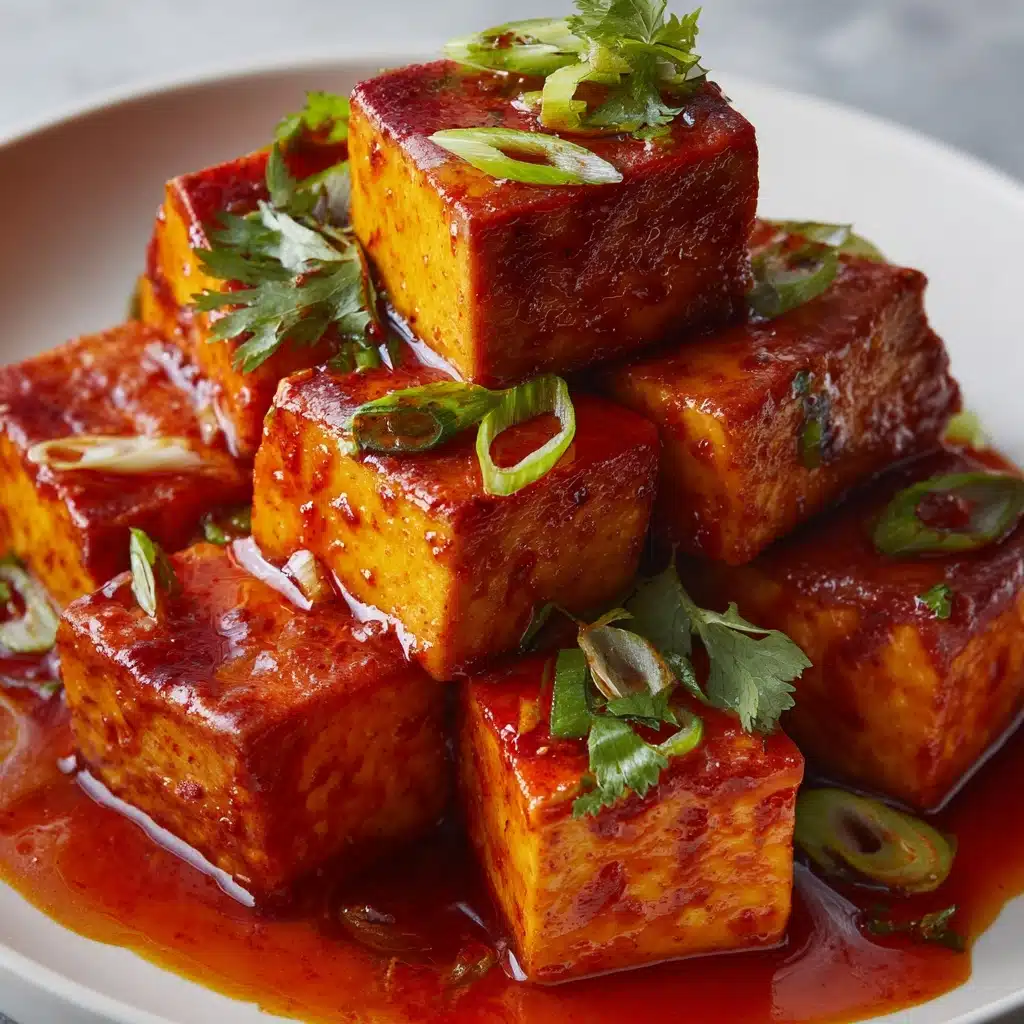 Spicy Tofu with Creamy Coconut Sauce Recipe - Recipe Image
