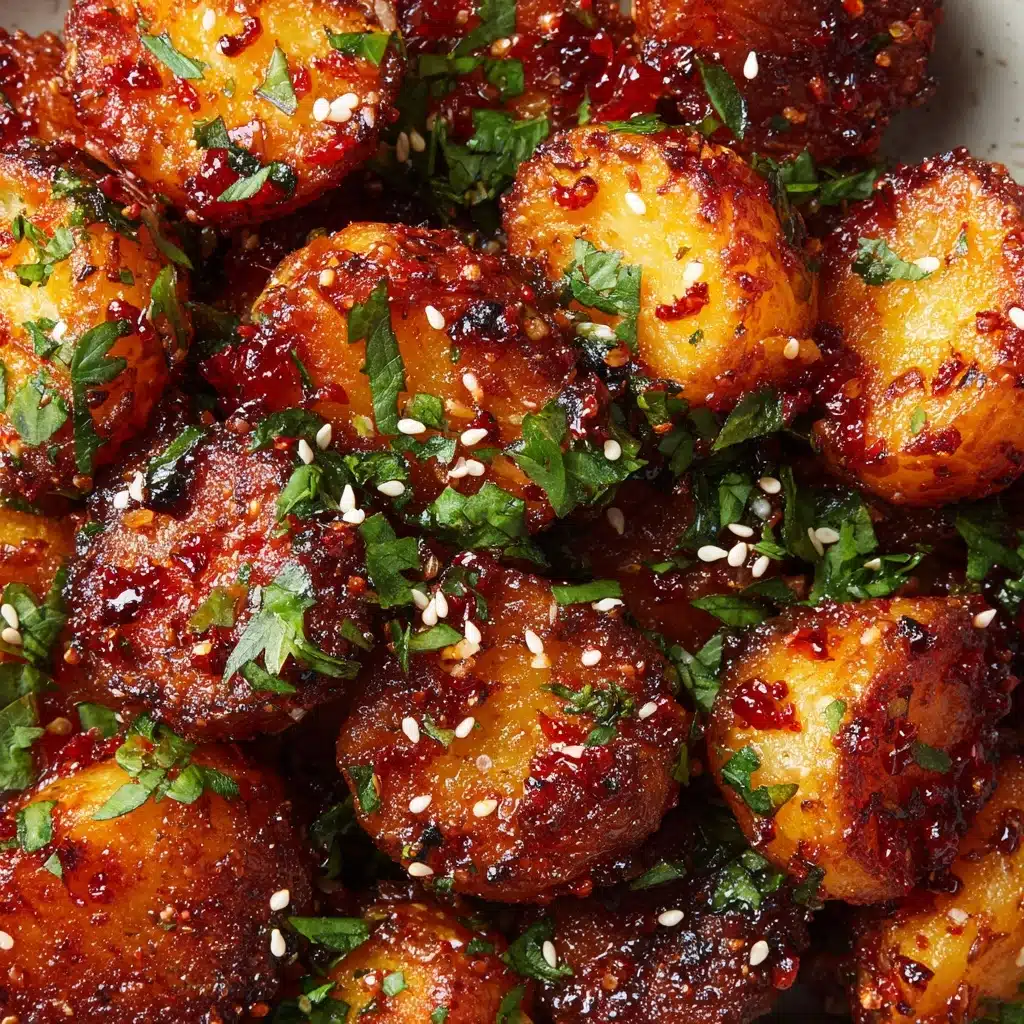 Crispy Gochujang Potato Salad Recipe - Recipe Image