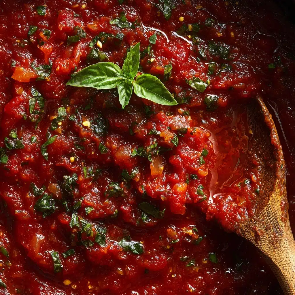 Easy Homemade Marinara Sauce for Pasta Recipe - Recipe Image