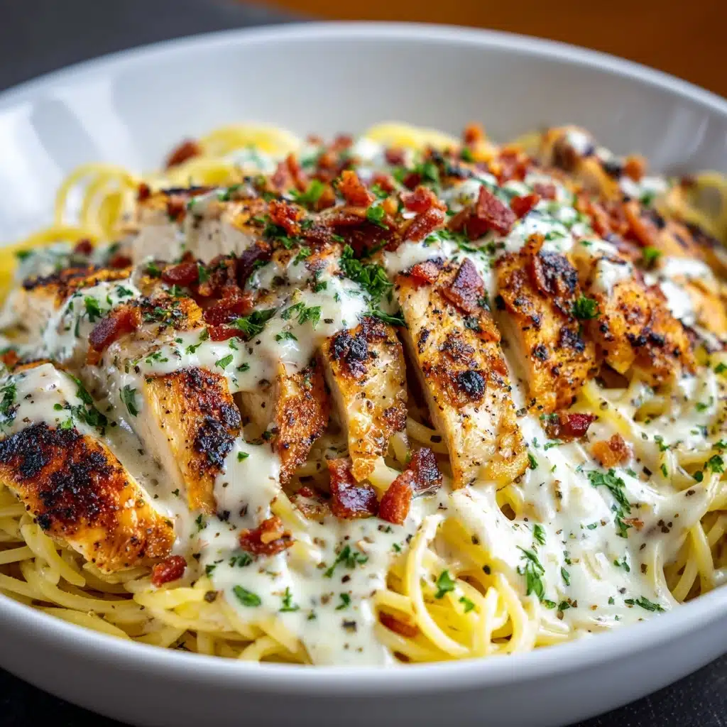 Creamy Chicken Carbonara Recipe - Recipe Image