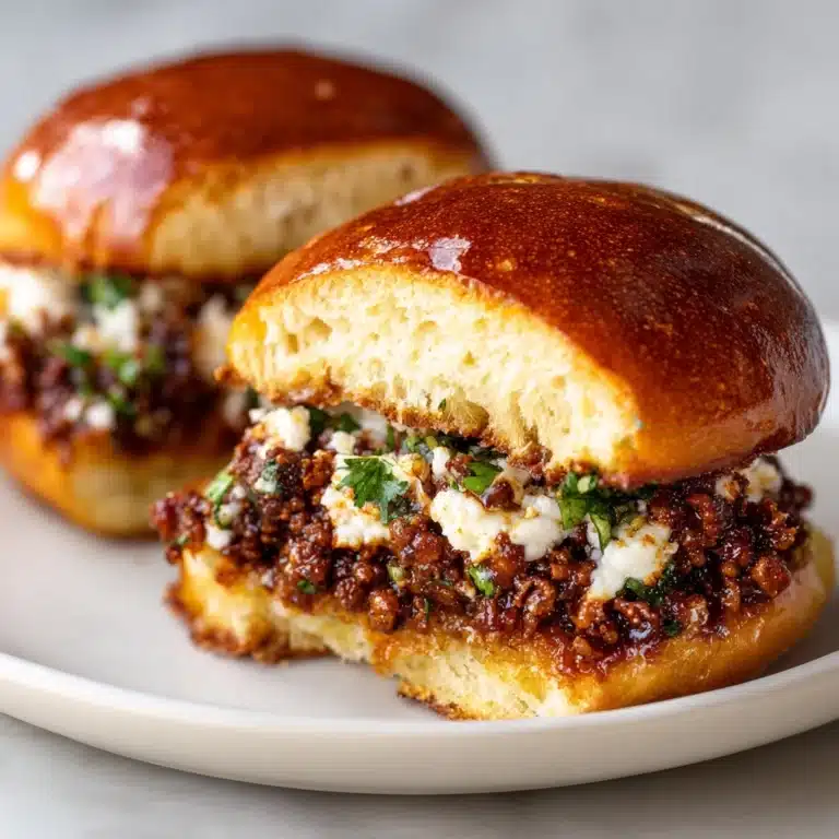 French Onion Beef Sloppy Joes Recipe
