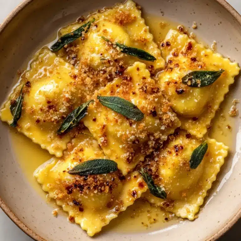 Vegan Lemon Ricotta Ravioli Recipe
