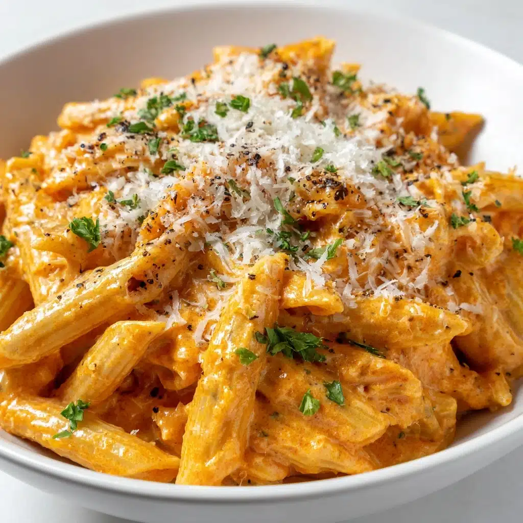 Penne Rosa Pasta Recipe - Recipe Image