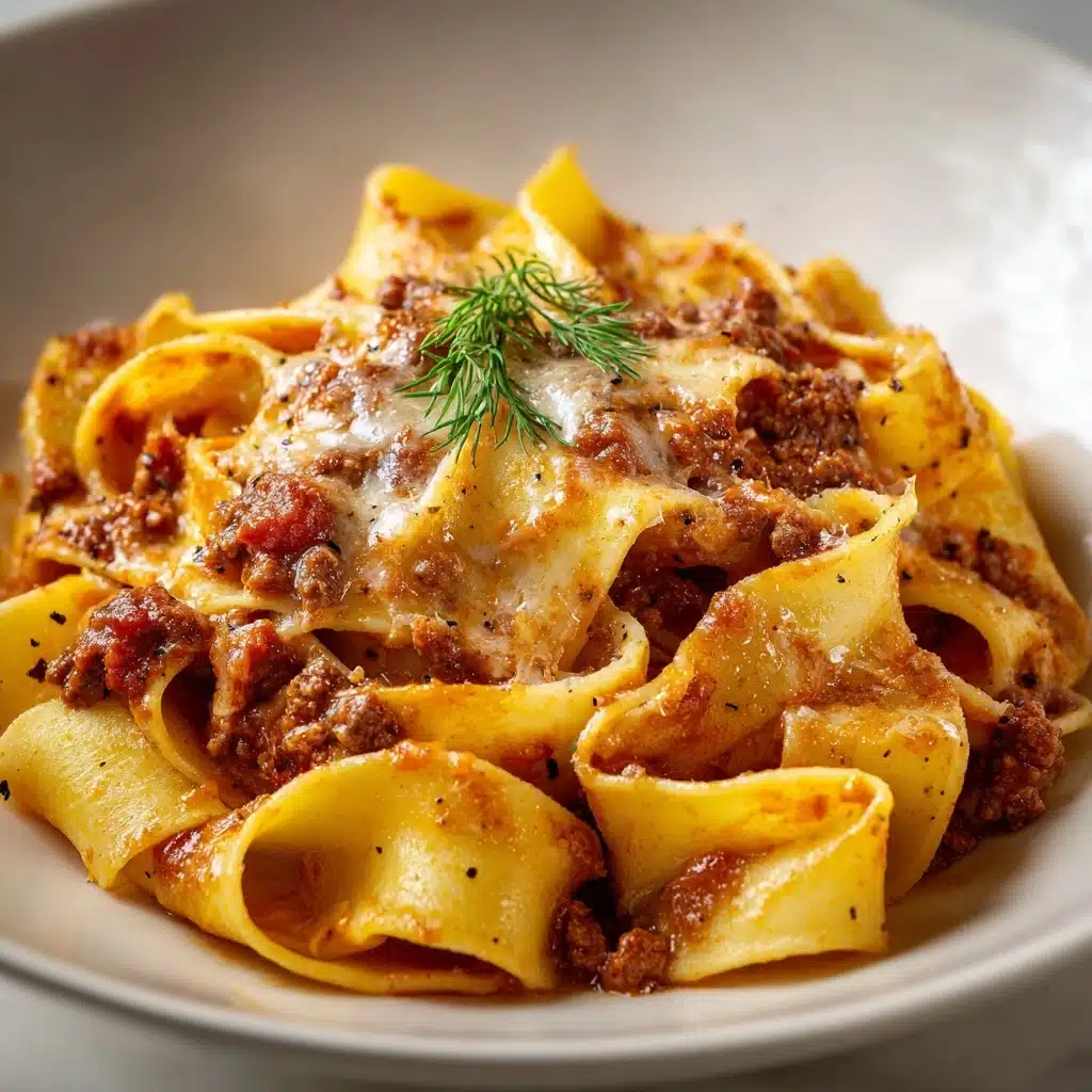 Creamy Calabrian Chili Pappardelle with Sausage & Fennel Recipe - Recipe Image