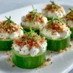 Bagel Cucumber Bites Recipe