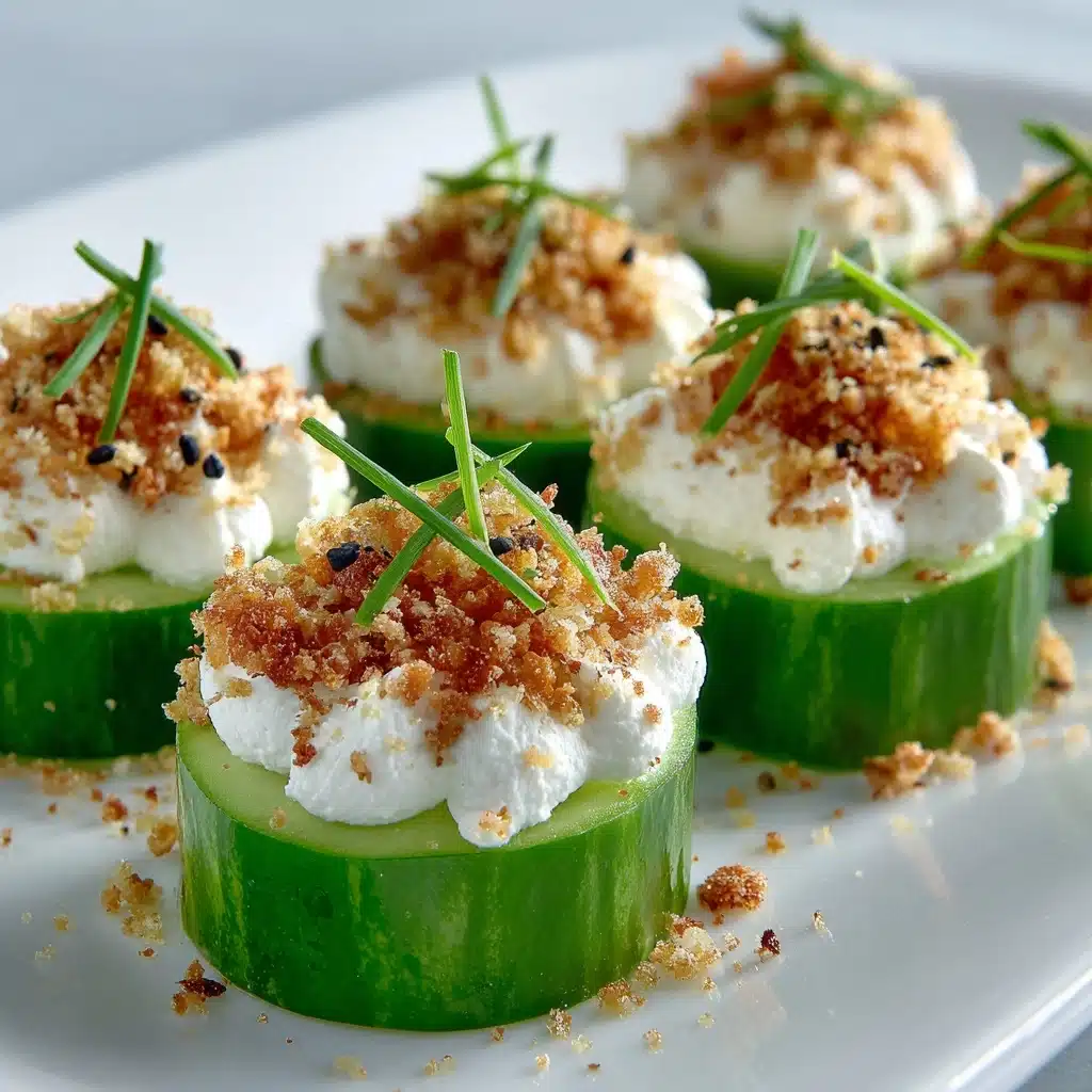 Bagel Cucumber Bites Recipe