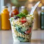 Caesar Pasta Salad Cups Recipe