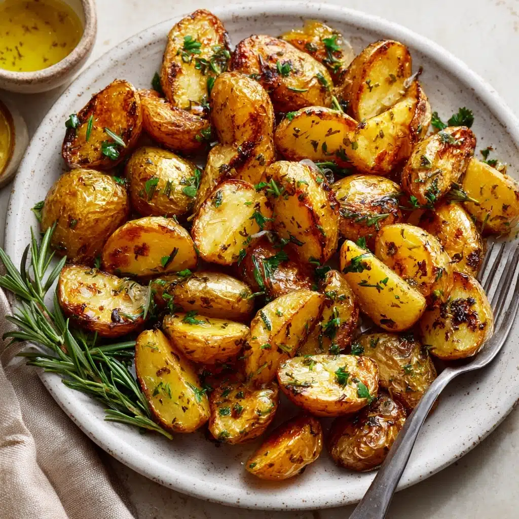 Garlic Roasted Potatoes Recipe - Recipe Image