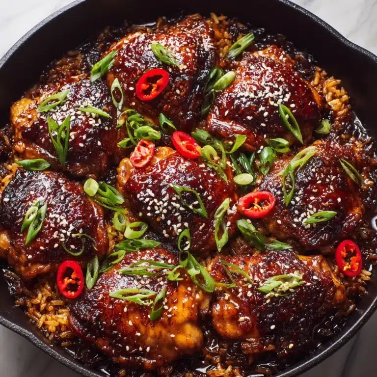 Honey Soy Baked Chicken Thighs Recipe