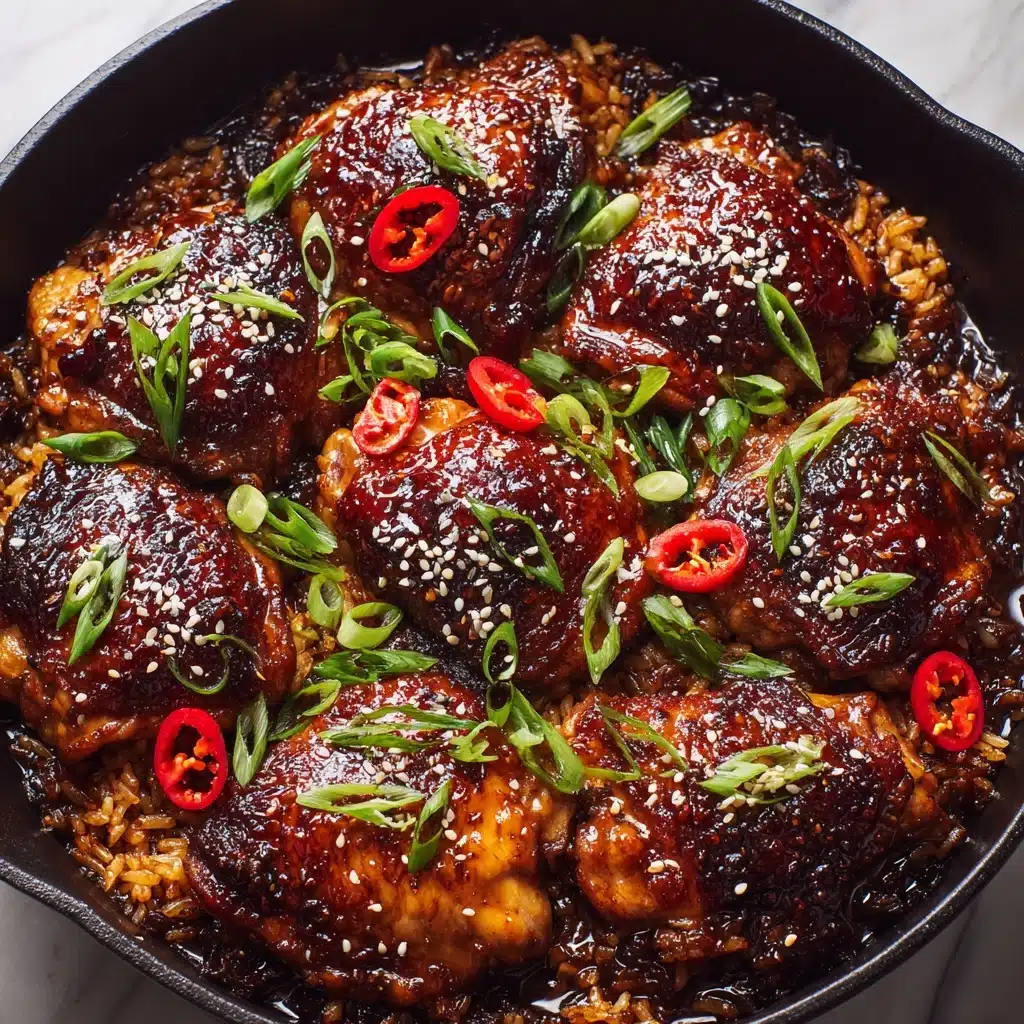 Honey Soy Baked Chicken Thighs Recipe