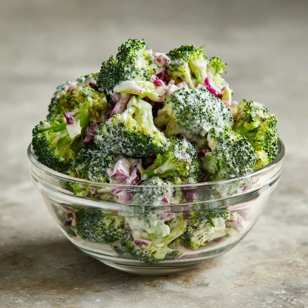 Broccoli Salad with Creamy Dressing Recipe
