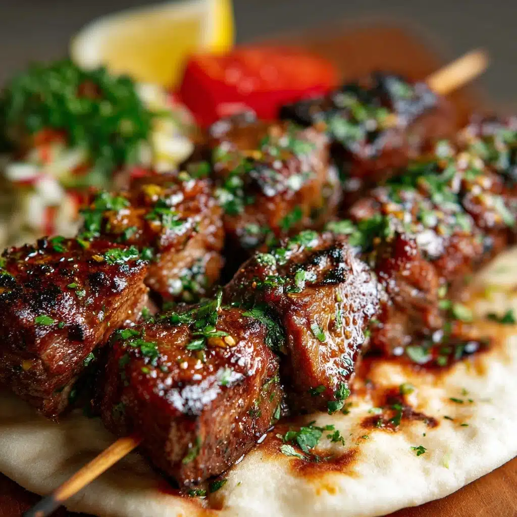 Greek Beef Souvlaki Recipe