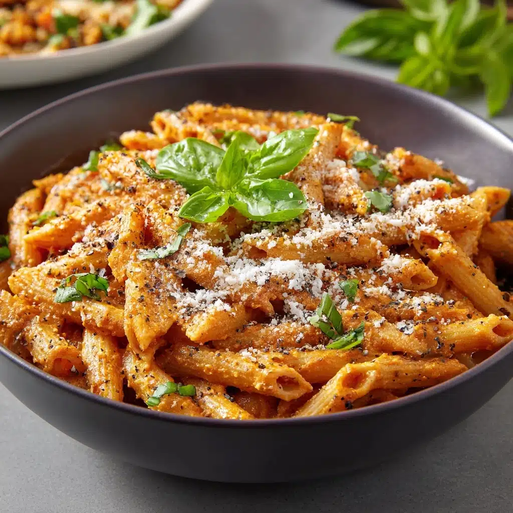 Creamy Tomato Garlic Pasta Recipe - Recipe Image
