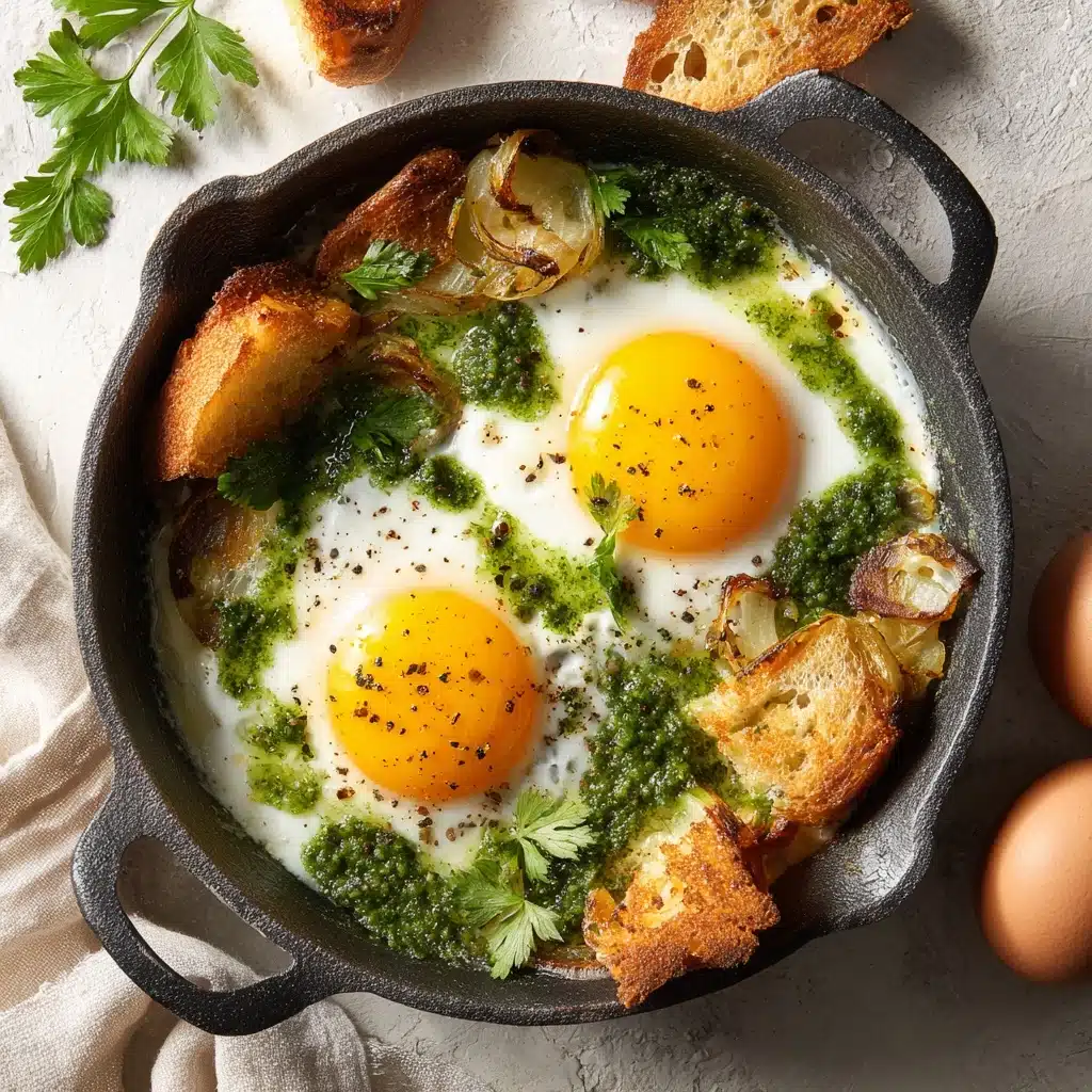 Spanish Garlic Eggs Recipe