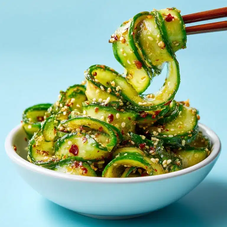Korean Cucumber Salad Recipe