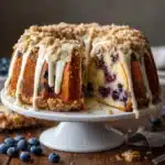 Brown Sugar Blueberry Coffee Cake Recipe