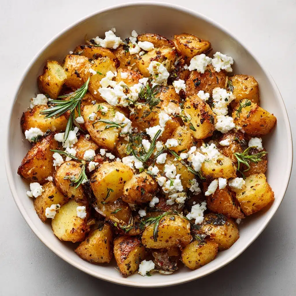 Baked Feta Potatoes Recipe - Recipe Image