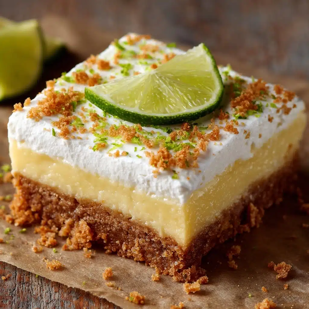 Easy Key Lime Pie Bars Recipe - Recipe Image