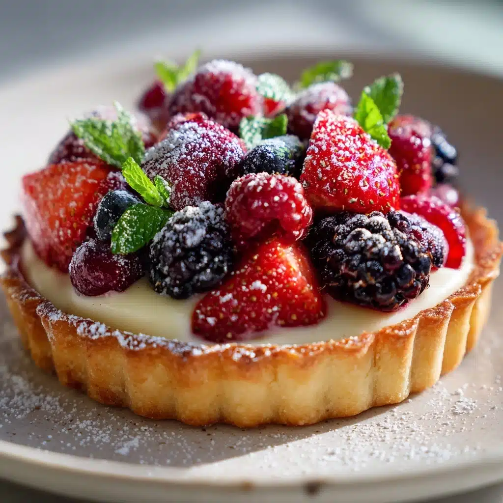 French Lemon Cream Tart Recipe - Recipe Image