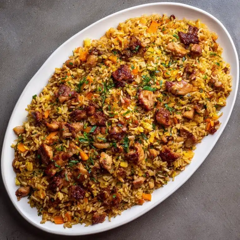 BBQ Chicken Fried Rice Recipe