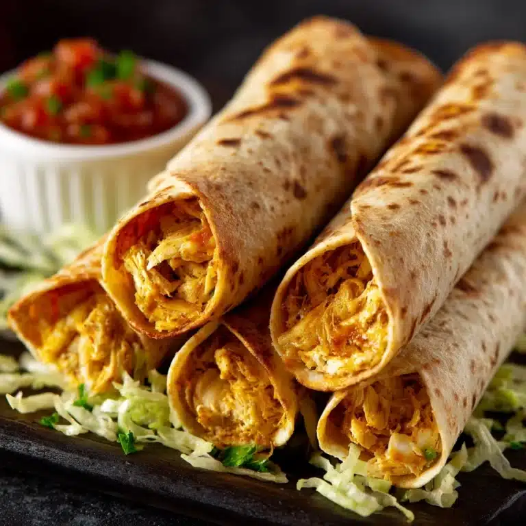 Easy Gluten-Free Chicken Taquitos Recipe