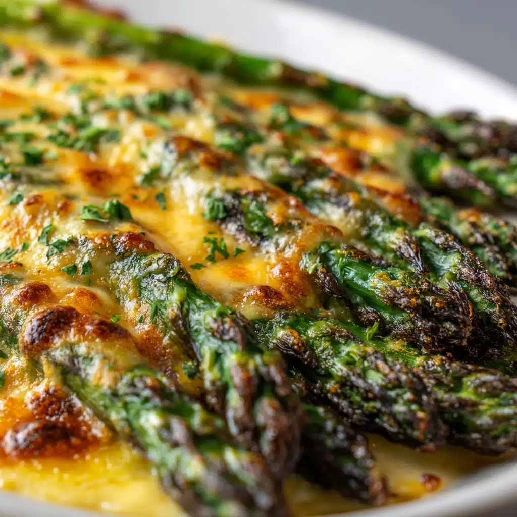 Cheesy Baked Asparagus Recipe - Recipe Image