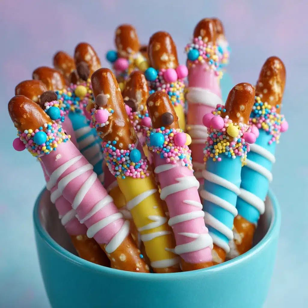 Easter Pretzel Rods Recipe - Recipe Image