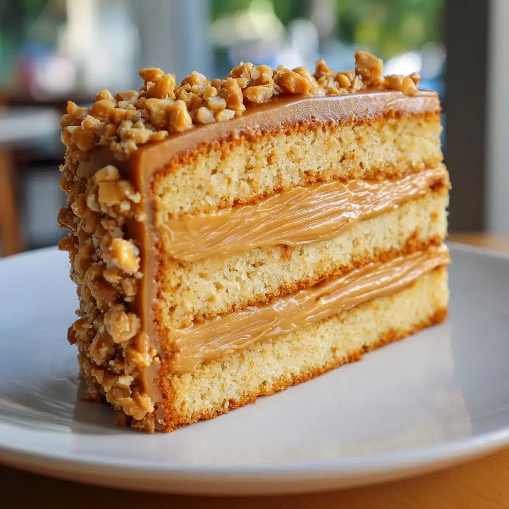 Peanut Butter Cake with Peanut Butter Frosting Recipe - Recipe Image