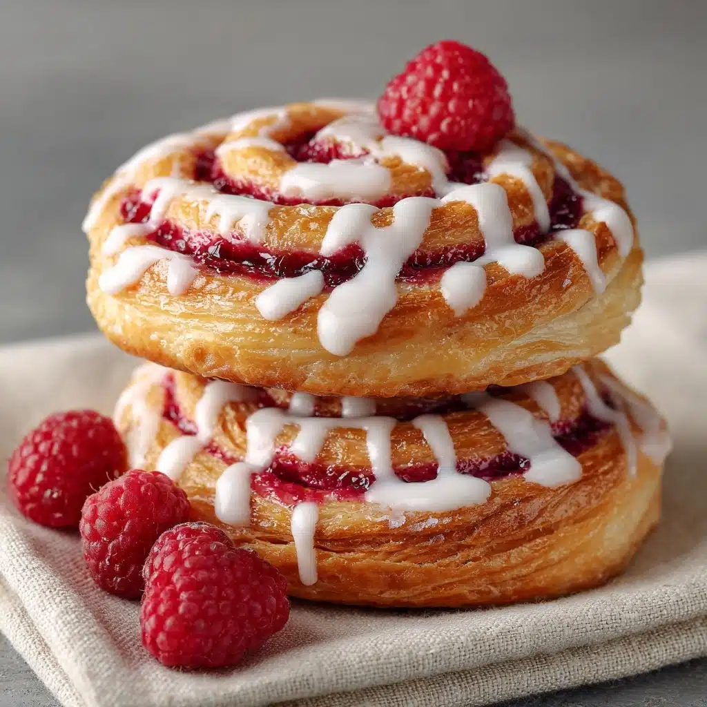 Raspberry Cinnamon Rolls Recipe - Recipe Image
