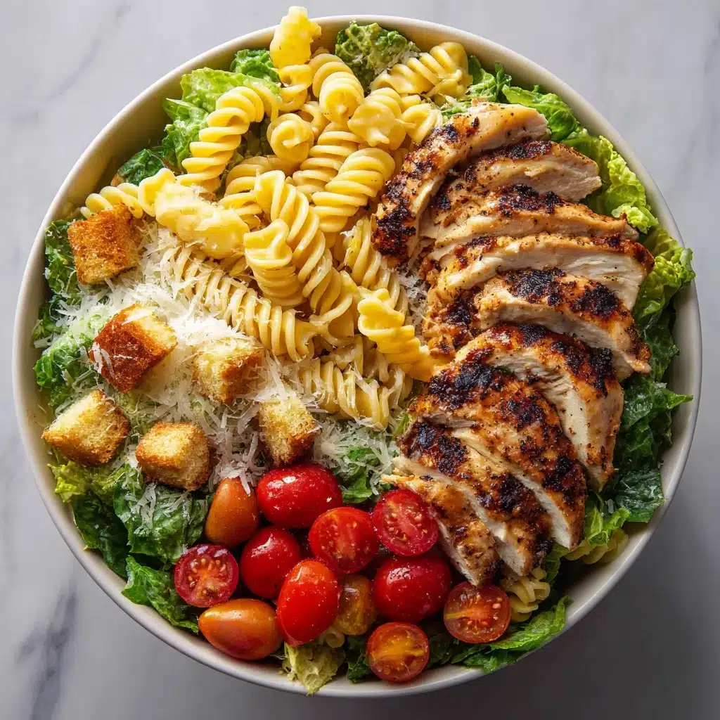 Chicken Caesar Pasta Salad Recipe