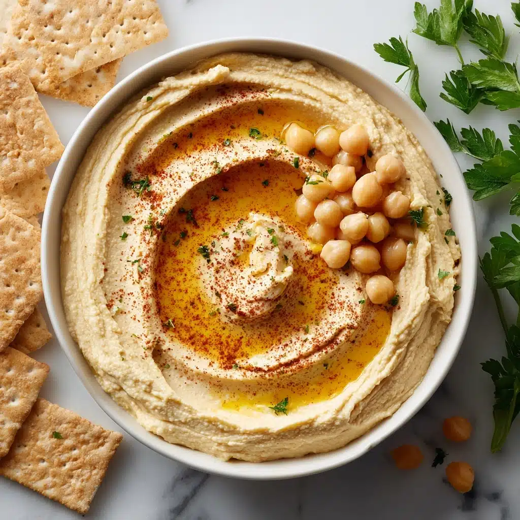 Homemade Hummus Recipe - Recipe Image