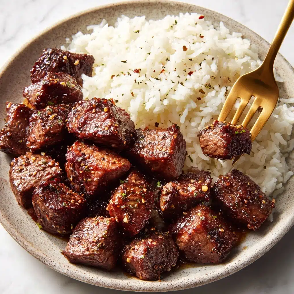Air Fryer Steak Bites Recipe - Recipe Image