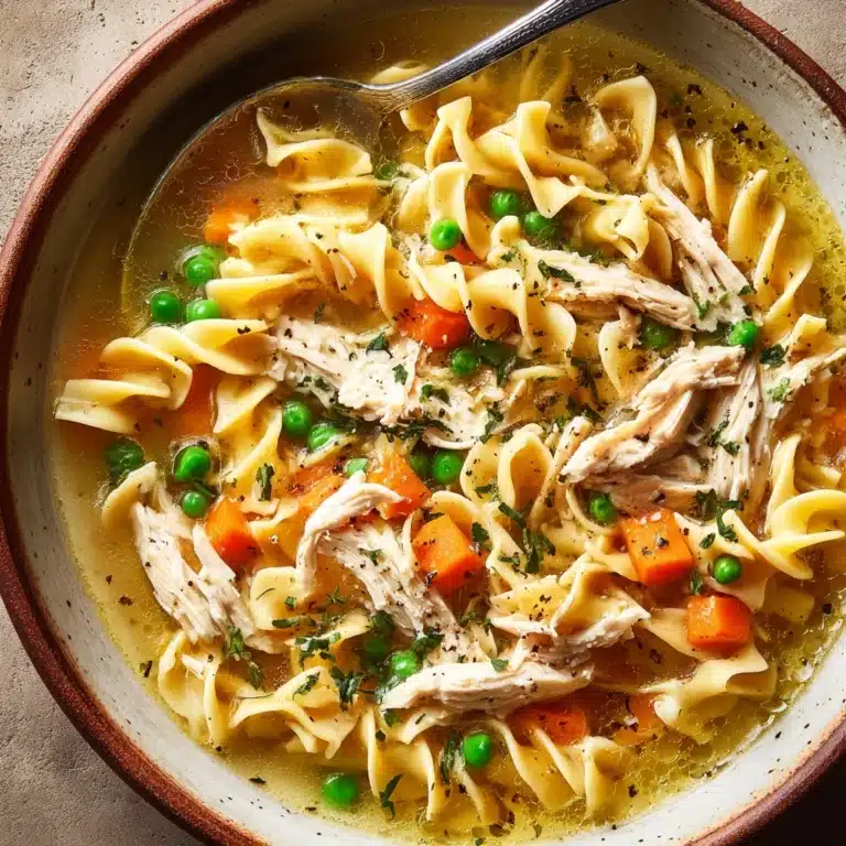 Vegan Chicken Noodle Soup Recipe