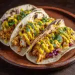 Cheesy Pulled Chicken Tacos Recipe