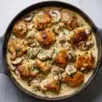 Creamy Chicken & Mushroom Stroganoff Recipe
