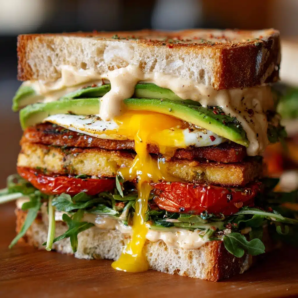Egg & Chicken Breakfast Sandwich Recipe