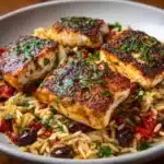 One Pan Fish & Risoni Recipe