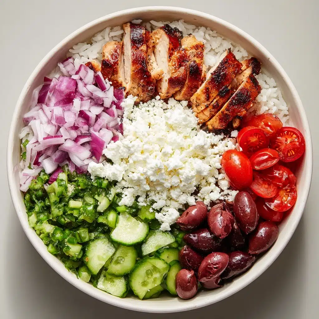 Greek Chicken Bowls Recipe - Recipe Image