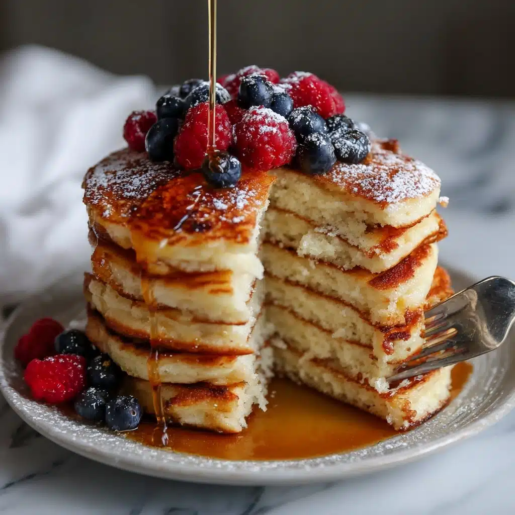 Fluffy Buttermilk Pancakes Recipe - Recipe Image