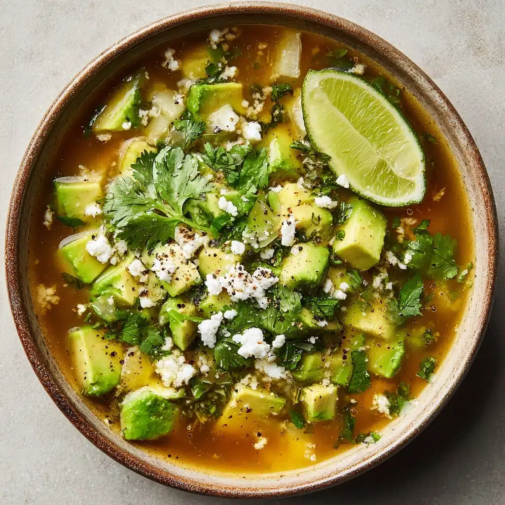 Salsa Verde Tortilla Soup Recipe