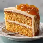 Pumpkin Cake with Caramel Cream Cheese Frosting Recipe