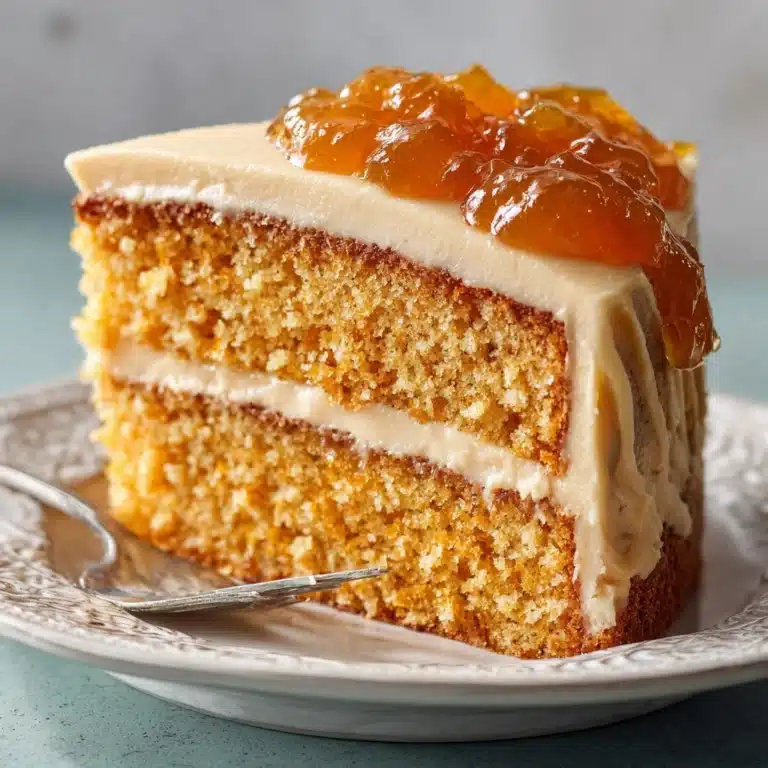 Pumpkin Cake with Caramel Cream Cheese Frosting Recipe