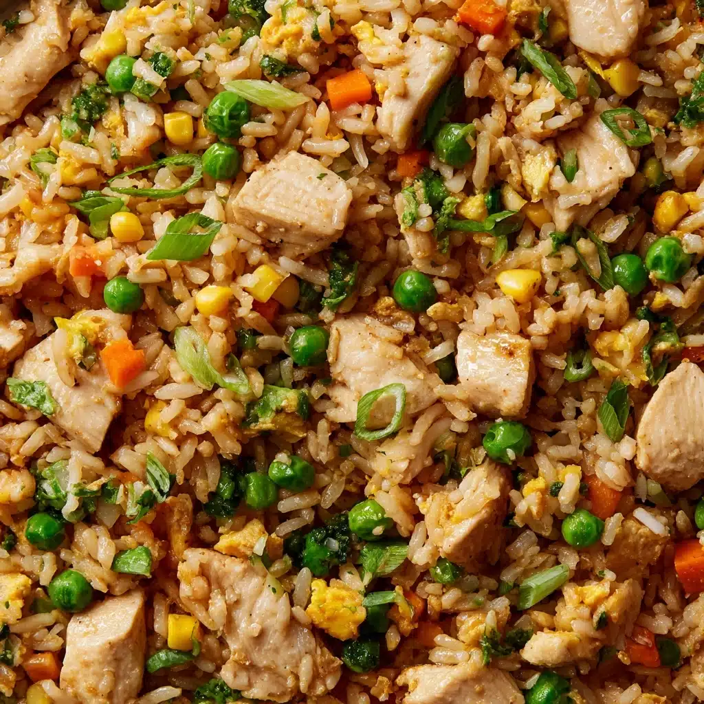 Easy Chicken Fried Rice Recipe - Recipe Image