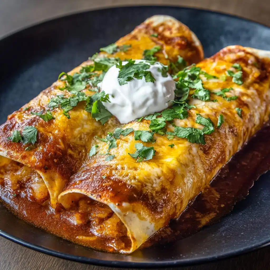 Chicken Enchiladas with Red Sauce Recipe - Recipe Image